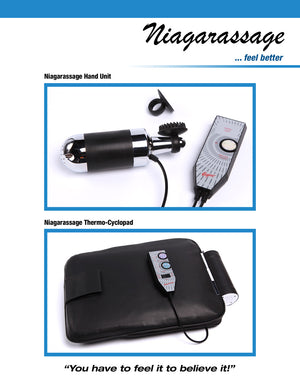 Niagarassage Handheld Cyclo-Therapy Unit