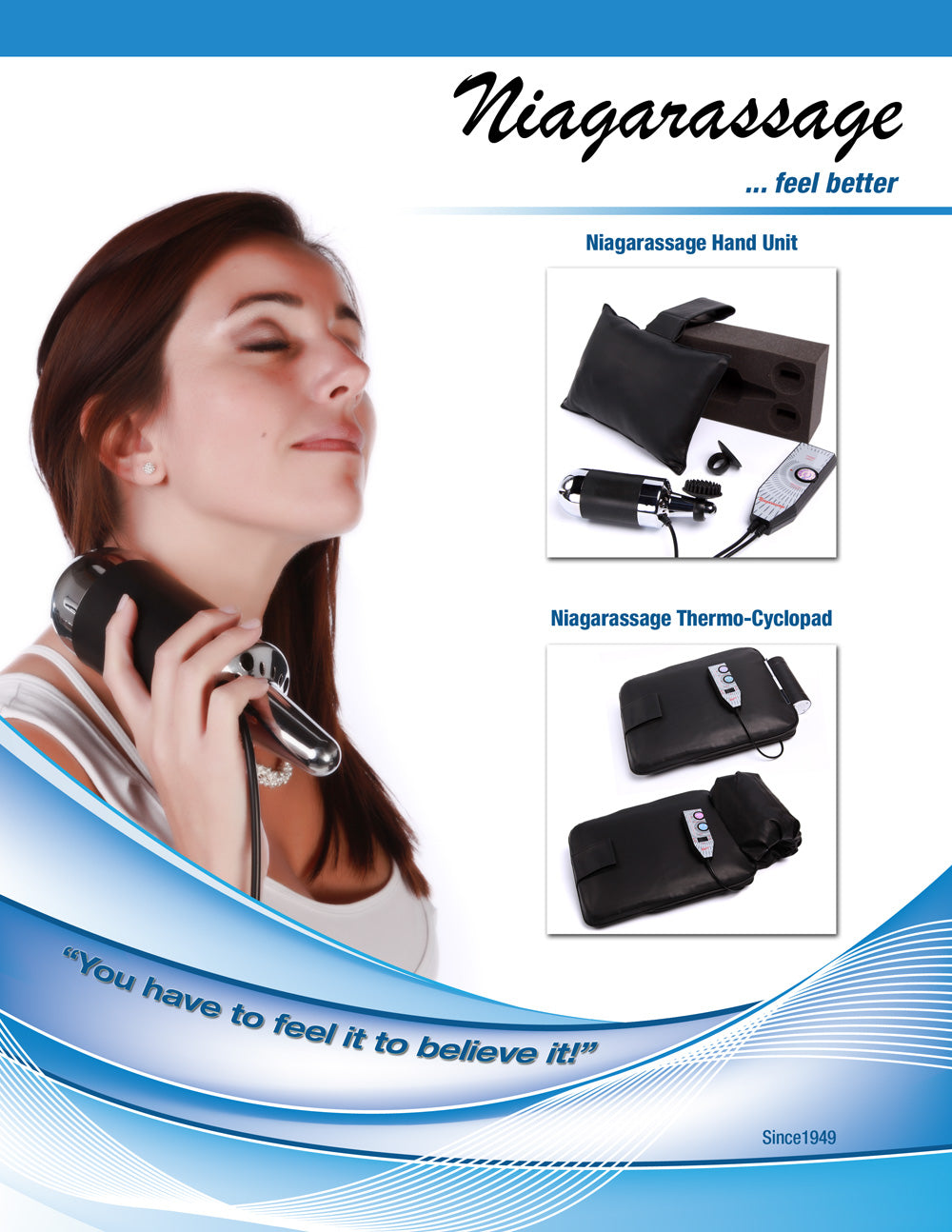 Niagarassage Thermo-Cyclopad and Hand Unit Set - Niagarassage Shop Niagarassage Thermo-Cyclopad and Hand Unit Set - Niagarassage Shop